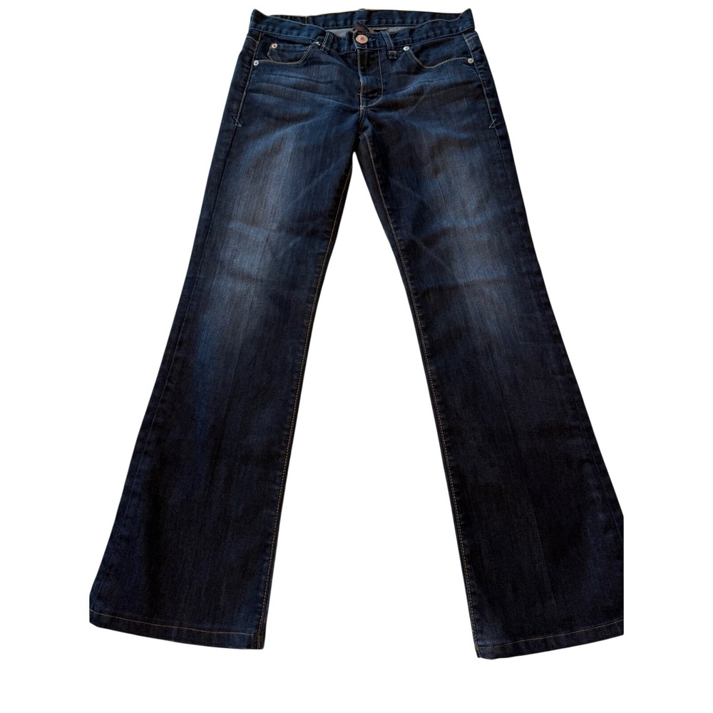 Armani Exchange AX‎ Dark Wash Bootcut Jeans Womens Size 6 Reg Made in USA